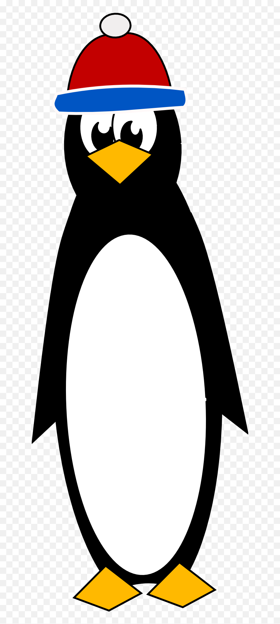 Cold Linux Penguin As A Drawing Free Image Download - Penguins Emoji,Waving Penguin Emoticon