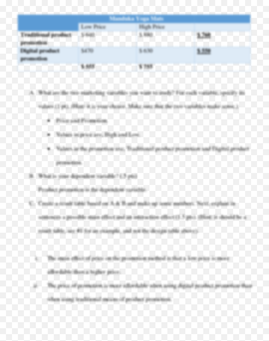 Solution Bus 138 Marketing Experimental Effects Study Guide - Document Emoji,Emojis Of Homework