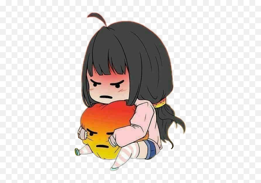 Angry Anime Girl Character - Kawaii Angry Chibi Girl Emoji,Angry Anime Emotion