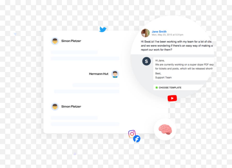 Social Media Tool For Customer Service - Swatio Emoji,Emoji Social Media Tool For Customer Service - Swatio Emoji,Emoji