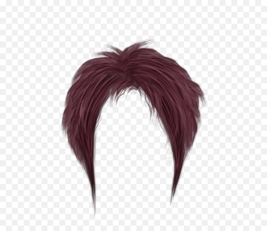 Short Purple Women Hair Pnglib U2013 Free Png Library Emoji,Girl Uses Shrug Emoji