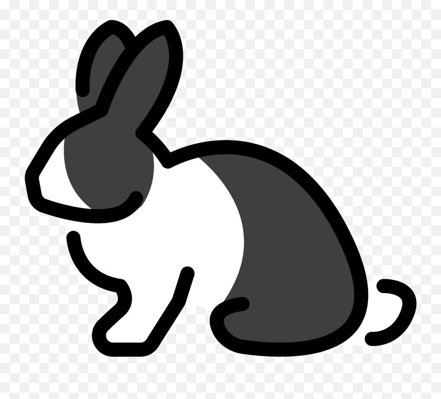 Rabbit Emoji - Hase Emoji,Bunny Emoji