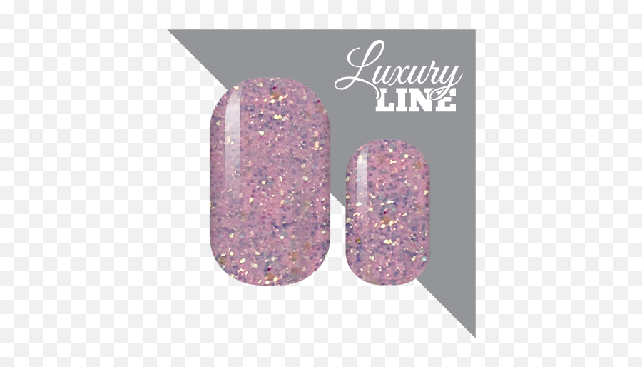 Glitter Nail Wraps U2013 Lovely Hello Emoji,Platinum Fox Emoji