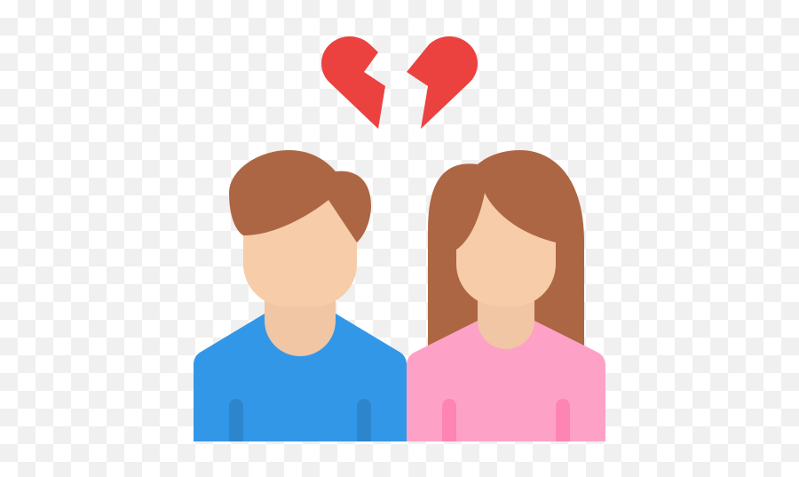 Break Up - Free Love And Romance Icons Emoji,She Texted Kissing A Guy Emoji