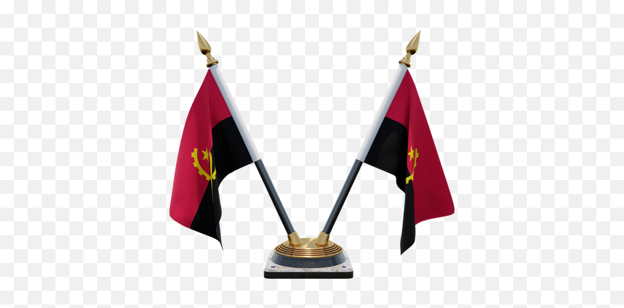 Angola Flag Icon - Download In Flat Style Emoji,Zoom Flag Emojis