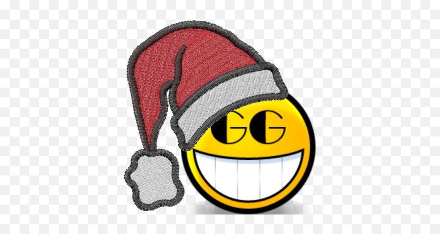 Gamegrin Advent Extravangaza Gamegrin Emoji,Santa Hat Emoticon