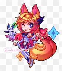 Ahri Leagueoflegends Starguardian - Fictional Character Emoji,Ahri Emoji