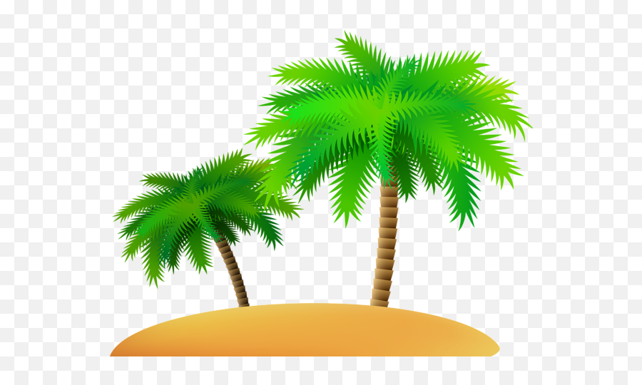 600x465 - Coconut Tree In Sand Clipart Emoji,Palmtree Emoji