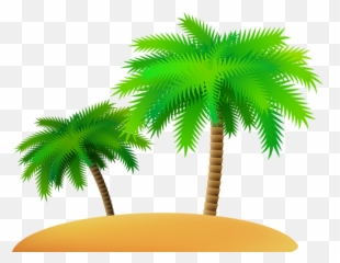 600x465 - Coconut Tree In Sand Clipart Emoji,Palmtree Emoji