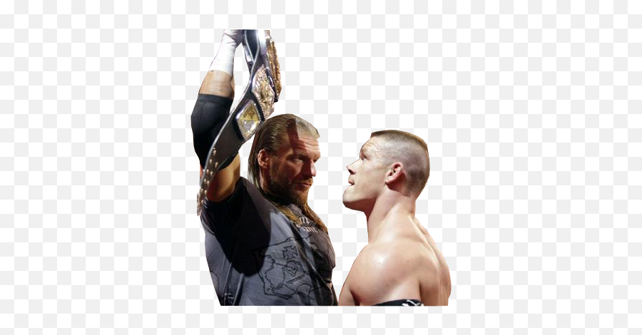 Triple H John Cena Psd Official Psds - Professional Wrestler Emoji,John Cena Emoji