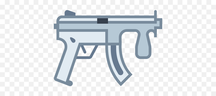Submachine Gun Icon - Submachine Gun Icon Emoji,Gun Bullet Emoji