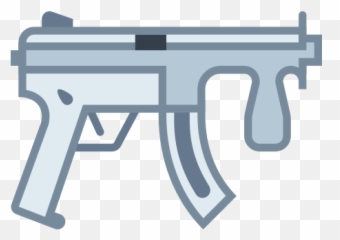 Submachine Gun Icon - Submachine Gun Icon Emoji,Gun Bullet Emoji