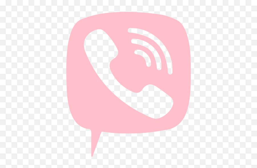 Pink Viber 4 Icon - Viber Logo Pink Png Emoji,Viber Emoticons Codes