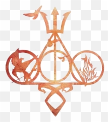 F - Hunger Games Percy Jackson Divergent Emoji,Percy Jackson Trident Emoji