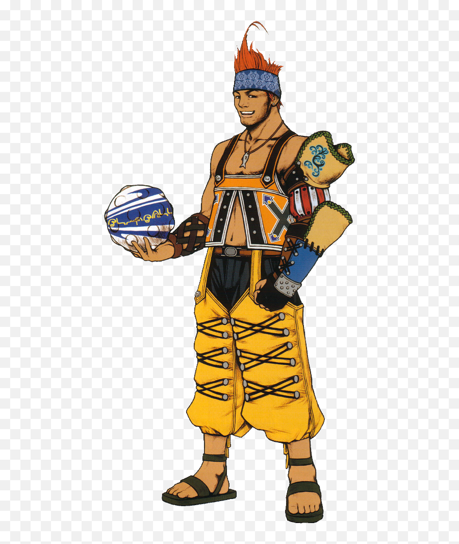 Wakka - Final Fantasy Wakka Art Emoji,Final Fantasy 10-2 Real Emotion Japanese