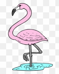 Flamingo Clipart Black And White - Girly Emoji,Flamingo Emoji