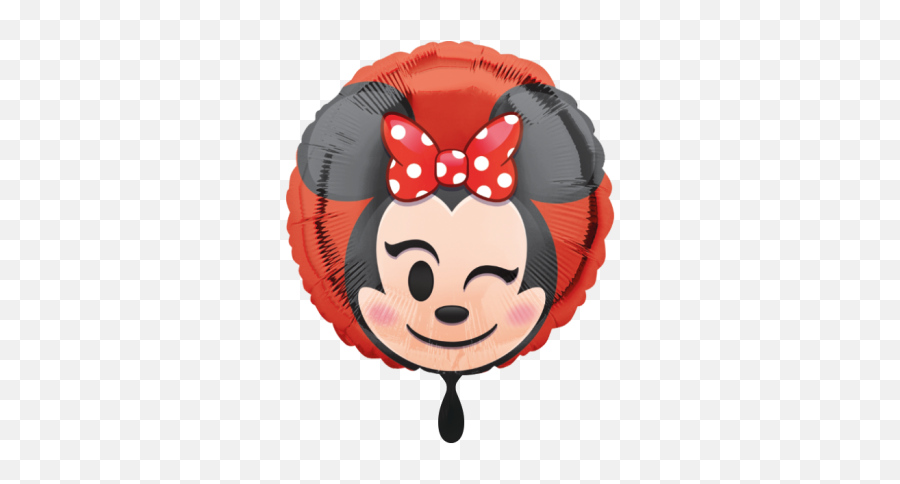 Minnie Mouse Emoji Folienballon - Minnie Mouse Happy Birthday,Mouse Emoji