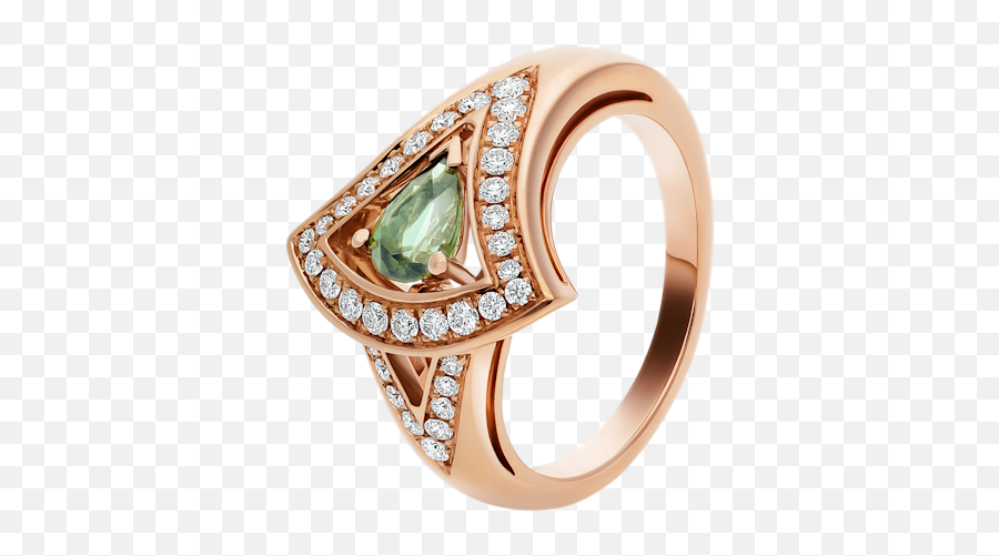Yep This Pretty Engagement Ring Trend - Bulgari Divas Dream Ring Emoji,Emotion Feeling Ring For Sale