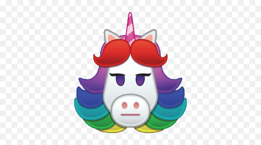 Rainbow Unicorn Disney Emoji Blitz Wiki Fandom - Inside Out Mlp As Disgust Deviantart,Dance Emoji Png