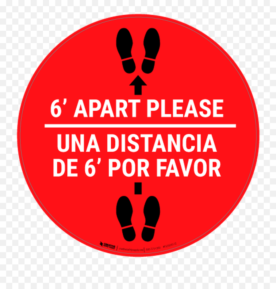 6 Ft Apart Please Una Distancia De 6 Ft - Language Emoji,Laboratory Equipment Emojis