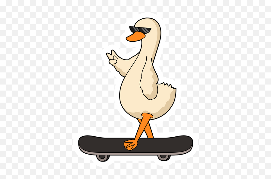 Skateboard Stickers - Skateboard Deck Emoji,Skateboard Emoji