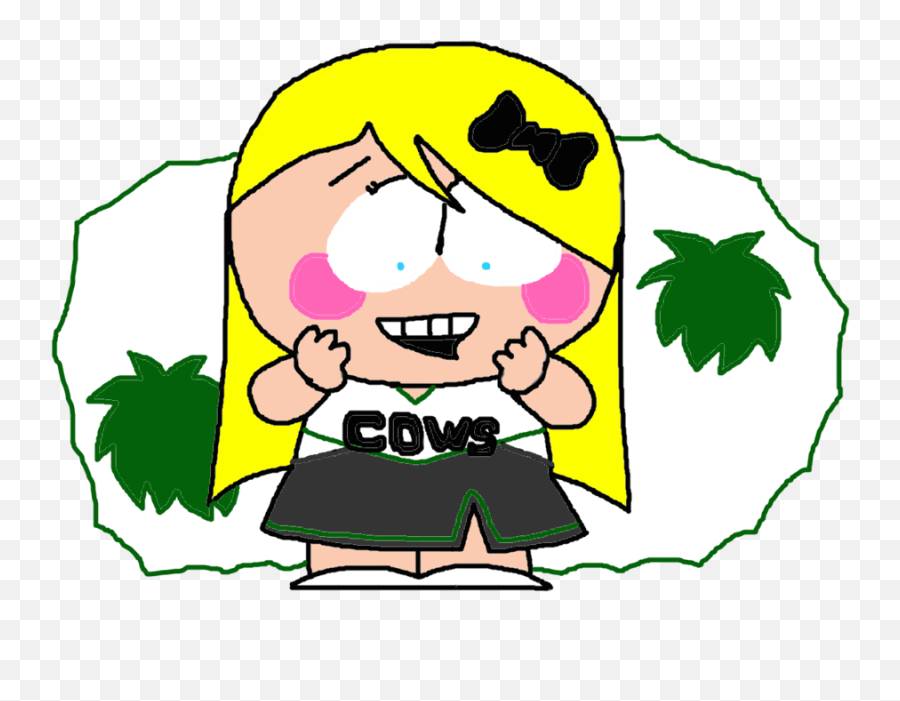 Lizas Cheerleader Look Liza - South Park Alexia X Girl Emoji,Animated Pom Pom Emoticon Bears