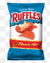 Ruffles Flaminu0027 Hot Flavored Potato Chips Ruffles - Flamin Hot Ruffles Emoji,Hot & Sexy Emojis
