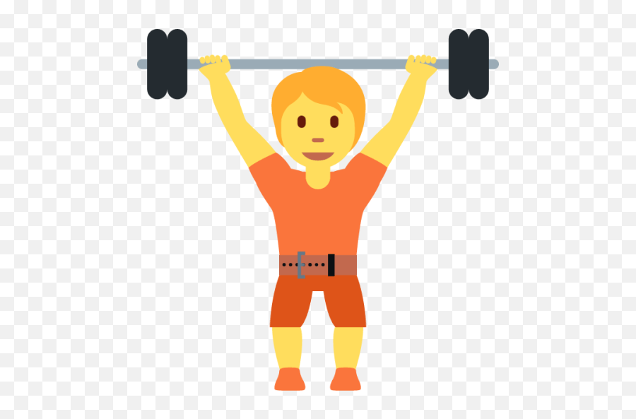View 15 Weight Lifting Emoji Png - Dibujo Persona Levantando Pesas,Basic Dumbbell Exercises Emoticon