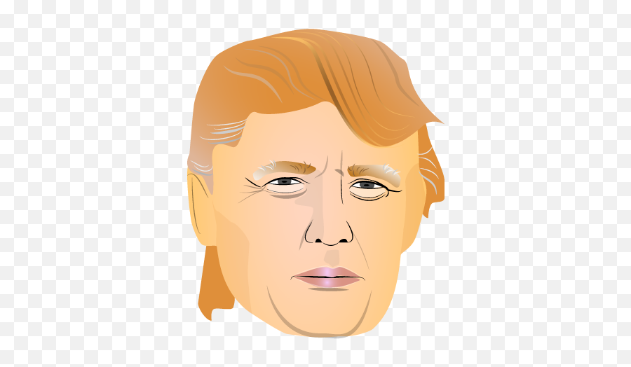 Political Illustrations - Chloe Negron Product Design Hair Design Emoji,Donald Trump Emojis Png