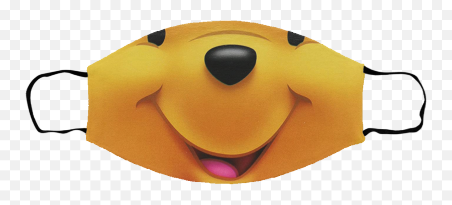 Winnie The Pooh Face Mask - Mask Emoji,Emoticon Light Up Mask