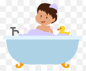 Bathtub Clipart - Clipart Of Bat Tub Emoji,Bathrub Emoji