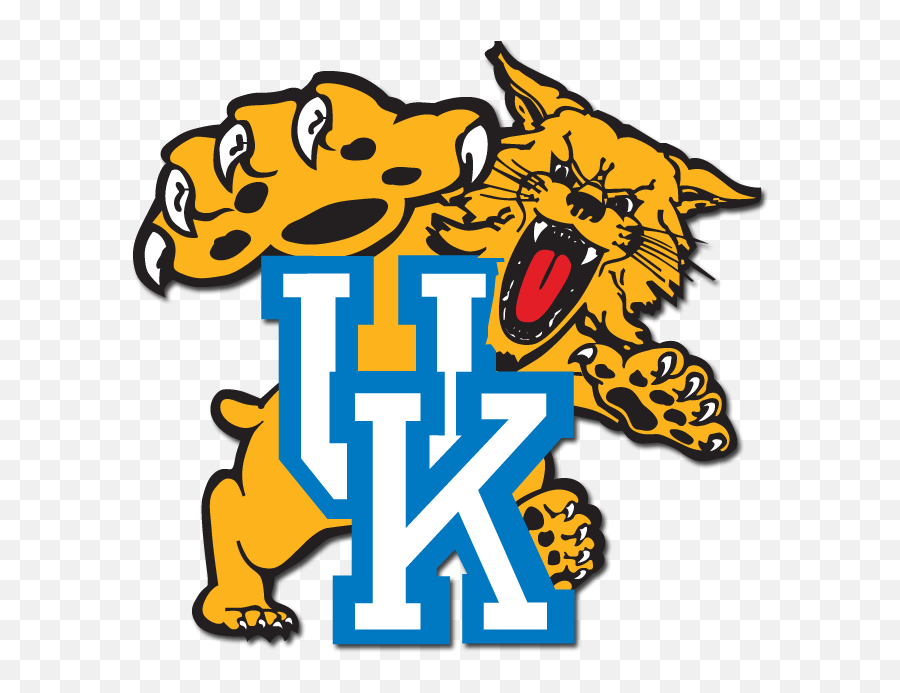 University Of Kentucky Clipart - Logo Uk Wildcats Emoji,College Mascot Emojis
