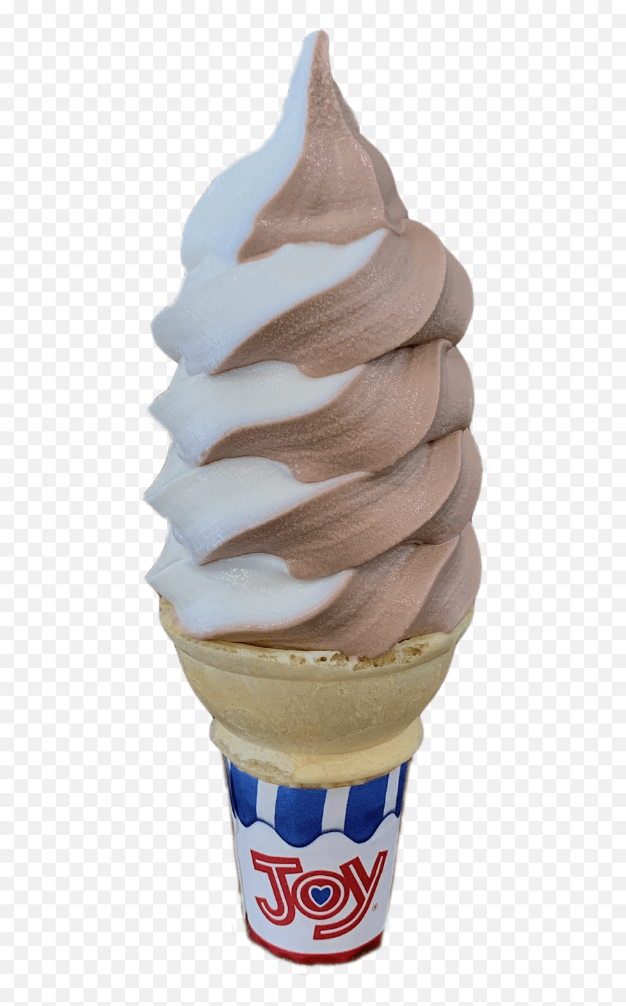 Recipe Of Soft Serve Ice Cream Vanilla And Chocolate - Soft Serve Emoji,Swirl Ice Cream Cone Emoji