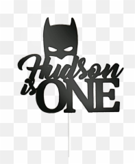 Batman Personalised Cake Topper - Batman Emoji,Batman With Bat Emojis Cake