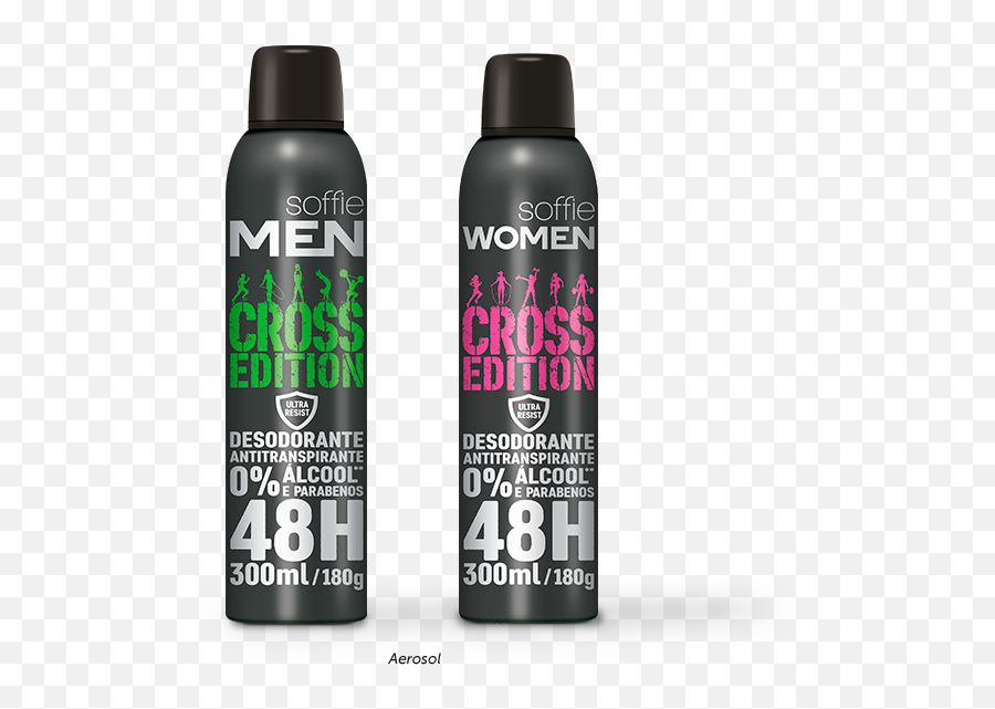Desodorante Soffie Cross Ed Fc300ml - Hair Spray Emoji,Women Rexona Active Emotion