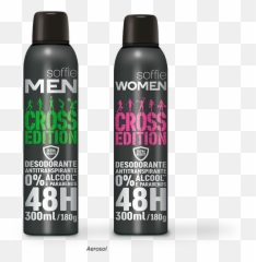Desodorante Soffie Cross Ed Fc300ml - Hair Spray Emoji,Women Rexona Active Emotion