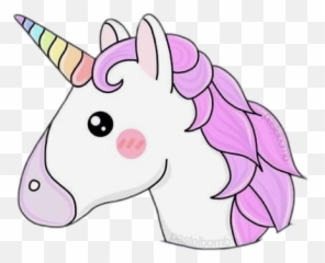 Unicorn Emoji Transparent Transparent - Unicorn Sticker,Unicorn Emoji