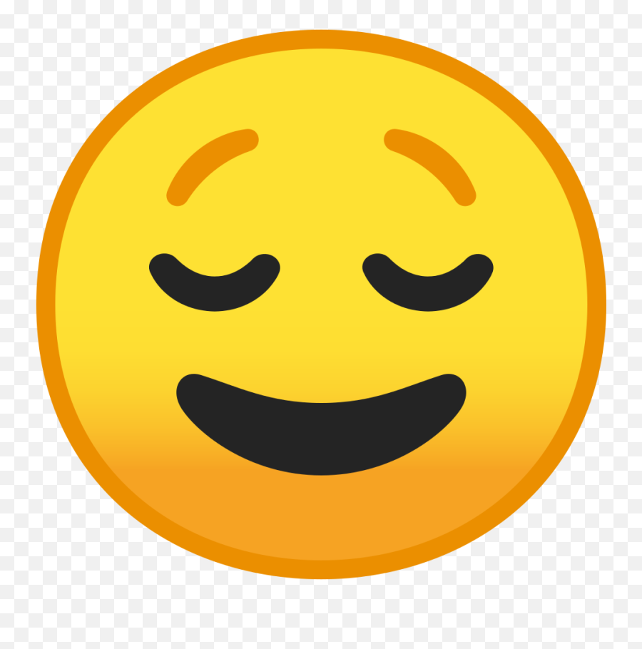 Relieved Face Icon - Transparent Background Relieved Emoji,Relieved Face Emoji
