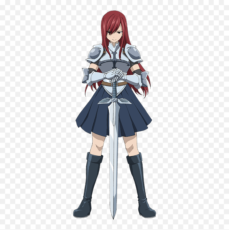 What Are Some Of Your Favorite Anime Characters That Are - Erza Scarlet Emoji,Most Powerful Expression Of Emotion From Male Characters Anime