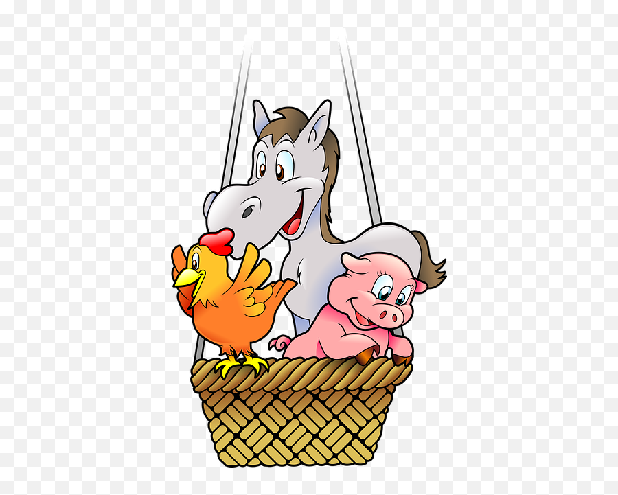 Present Simple Or Present Continuous - Baamboozle Cartoon Hot Air Balloon Basket Emoji,Flying Pig Emoji