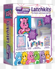 Latchkits Care Bears Latch Hook Kits Emoji,Grumpy Care Bear Emoticon