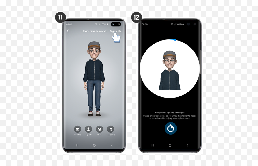 Galaxy S10 - Cómo Crear Un Emoji Ar De Mi Mismo Samsung Co Camera Phone,Emojis Para Teclado Samsung