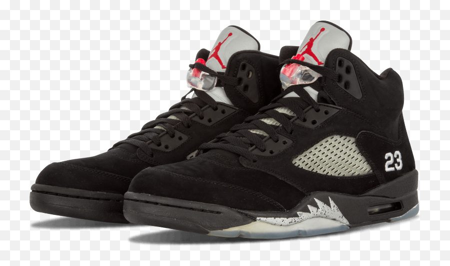 The Daily Jordan Air Jordan 5 Blackmetallic Silver - Air Lace Up Emoji,Emoji Battle Nba