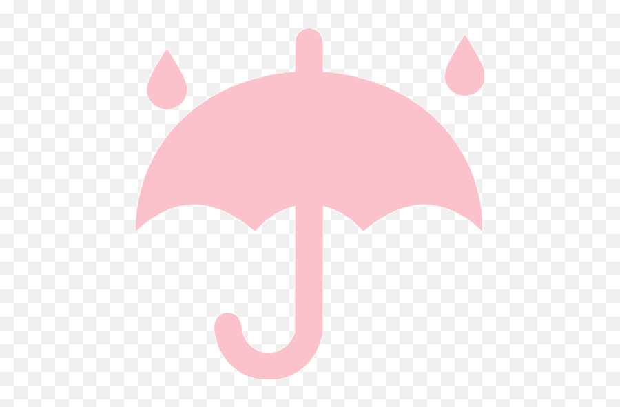 Pink Rainy Weather Icon - Weather Icon Aesthetic Pink And Black Emoji,Weather Emoticon