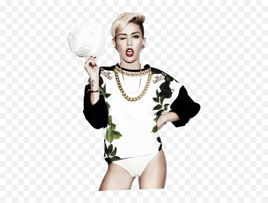 Miley Cyrus With Hat - Miley Cyrus Ratchet Emoji,Miley Cyrus Emoji