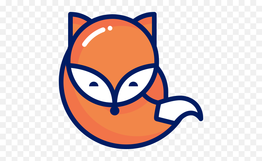 Animal Character Filthy Fox Free Icon Of Icontober Emoji,Cute Fox Emoticons