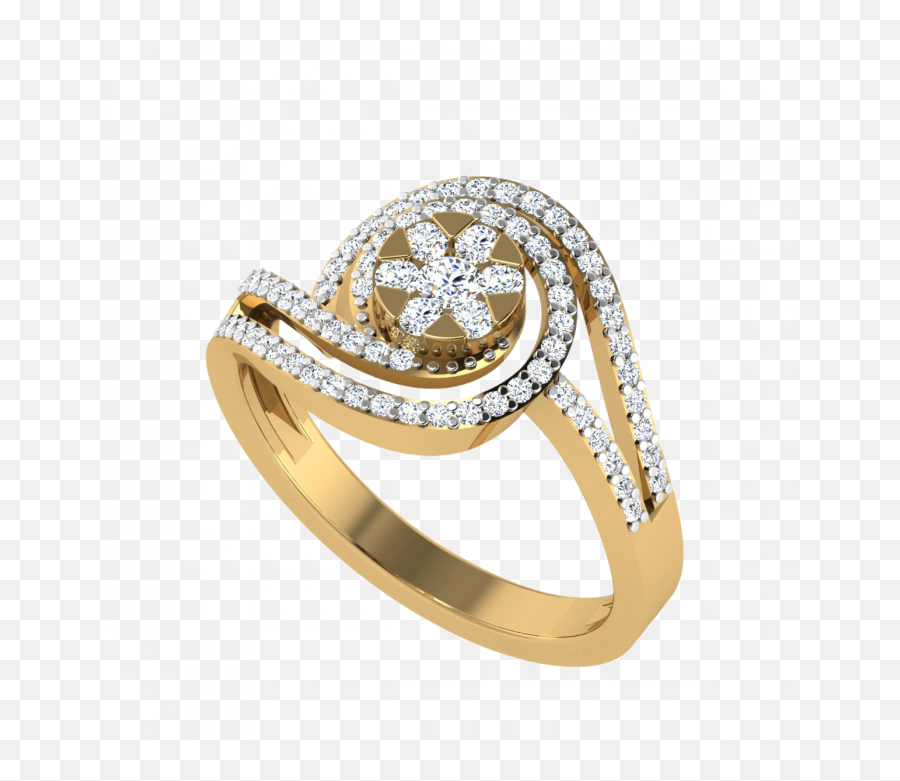 The Whirlpool Of Emotions Designer Diamond Ring Emoji,4 Diamonds Are Emotions