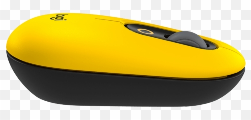 Logitech Pop Wireless Mouse With Emoji Blast Yellow - Logitech,Mnouse Emoji