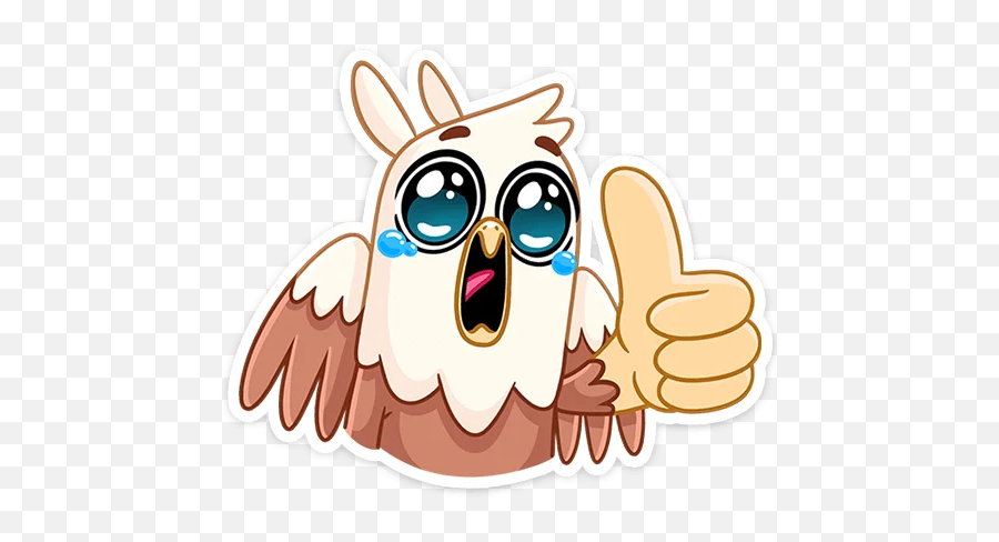 Telegram Sticker From Pack Emoji,Owl Emoji