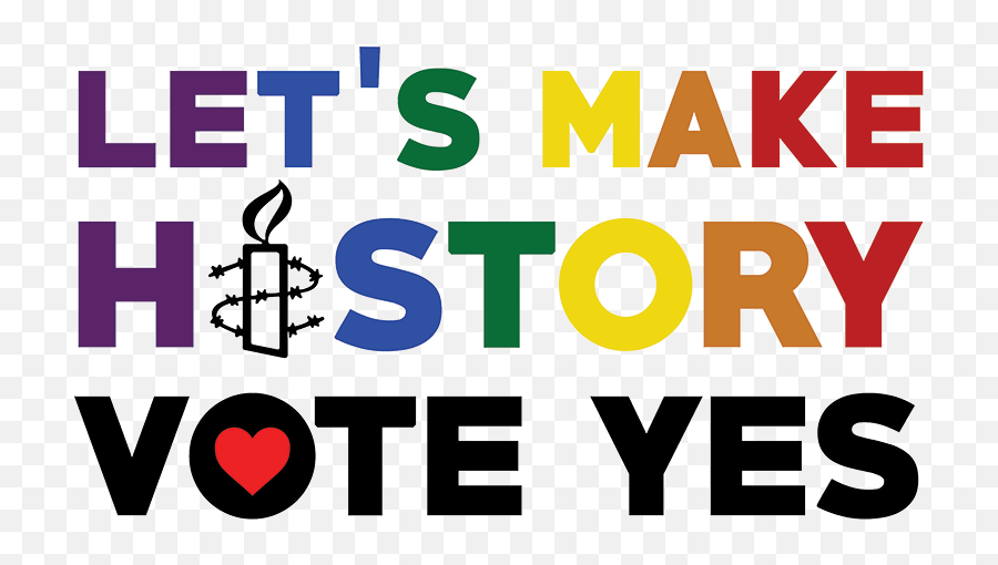Why Vote Yes - Marriage Equality Vote Yes Clipart Full Amnesty International Emoji,Voting Emoji